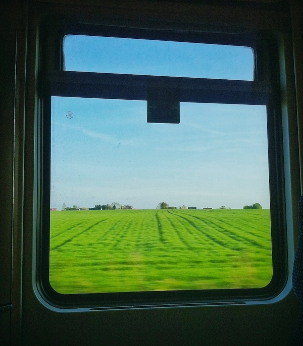 Train Art Window